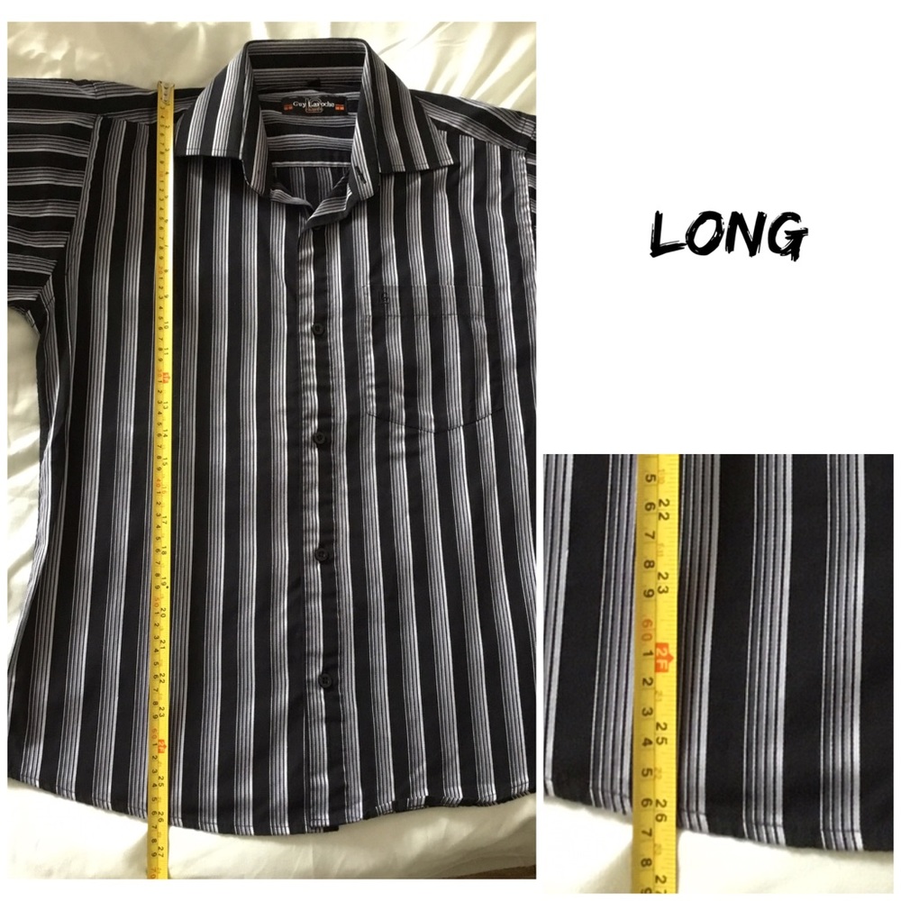 LONG SLEEVES BUTTON UP SHIRT - Picture 8 of 13